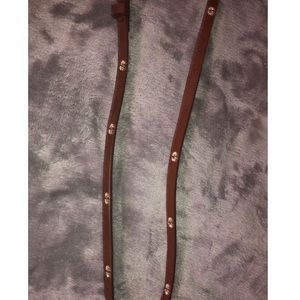 american eagle flower mini belt